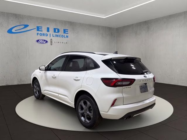 2024 Star White Metallic Tri-Coat Ford Escape ST-Line Select AWD SUV