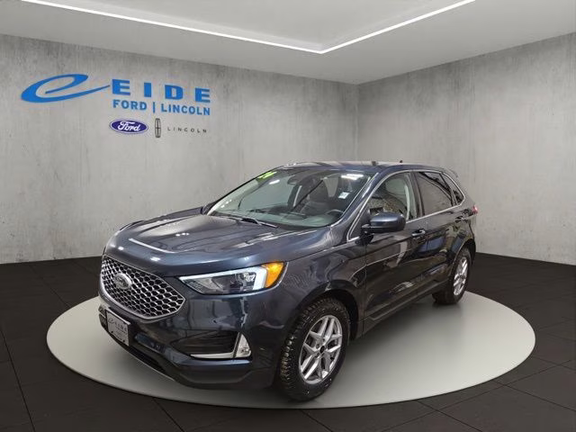 2024 Stone Blue Metallic Ford Edge SEL AWD SUV
