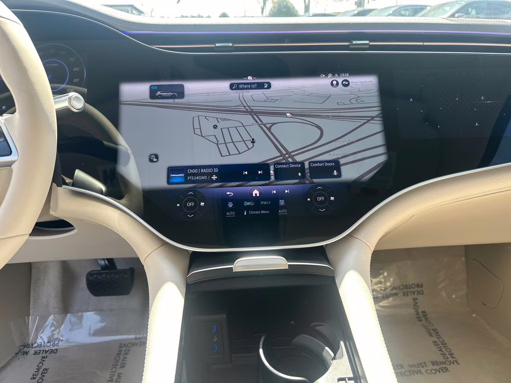 2026 Black Mercedes-Benz EQS 400 AWD SUV