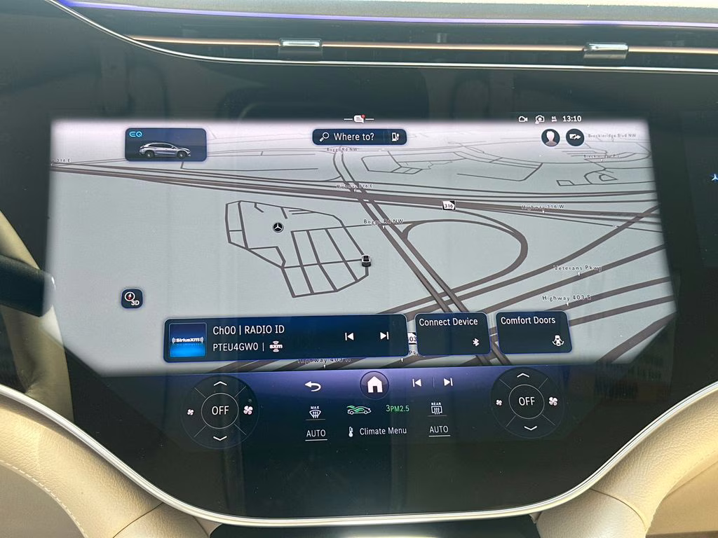 2026 Black Mercedes-Benz EQS 400 AWD SUV