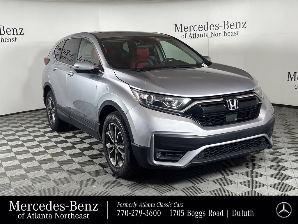 2021 Sonic Gray Pearl Honda CR-V EX AWD SUV