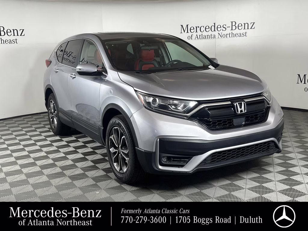 2021 Sonic Gray Pearl Honda CR-V EX AWD SUV
