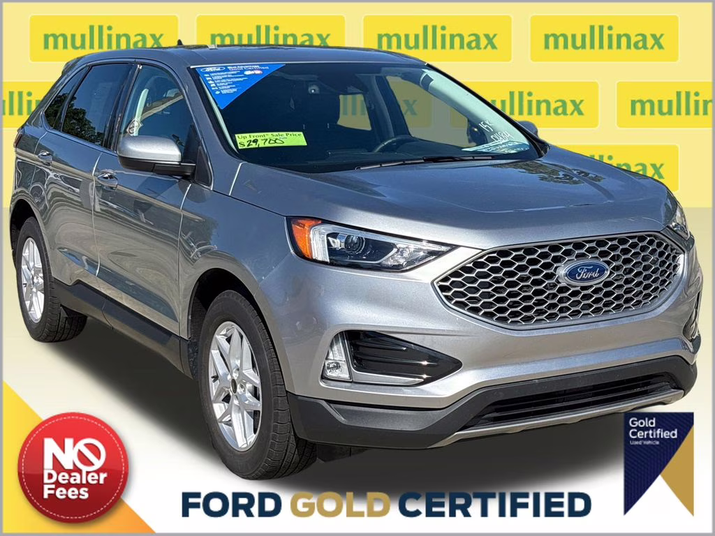 2024 Silver Metallic Ford Edge SEL AWD SUV
