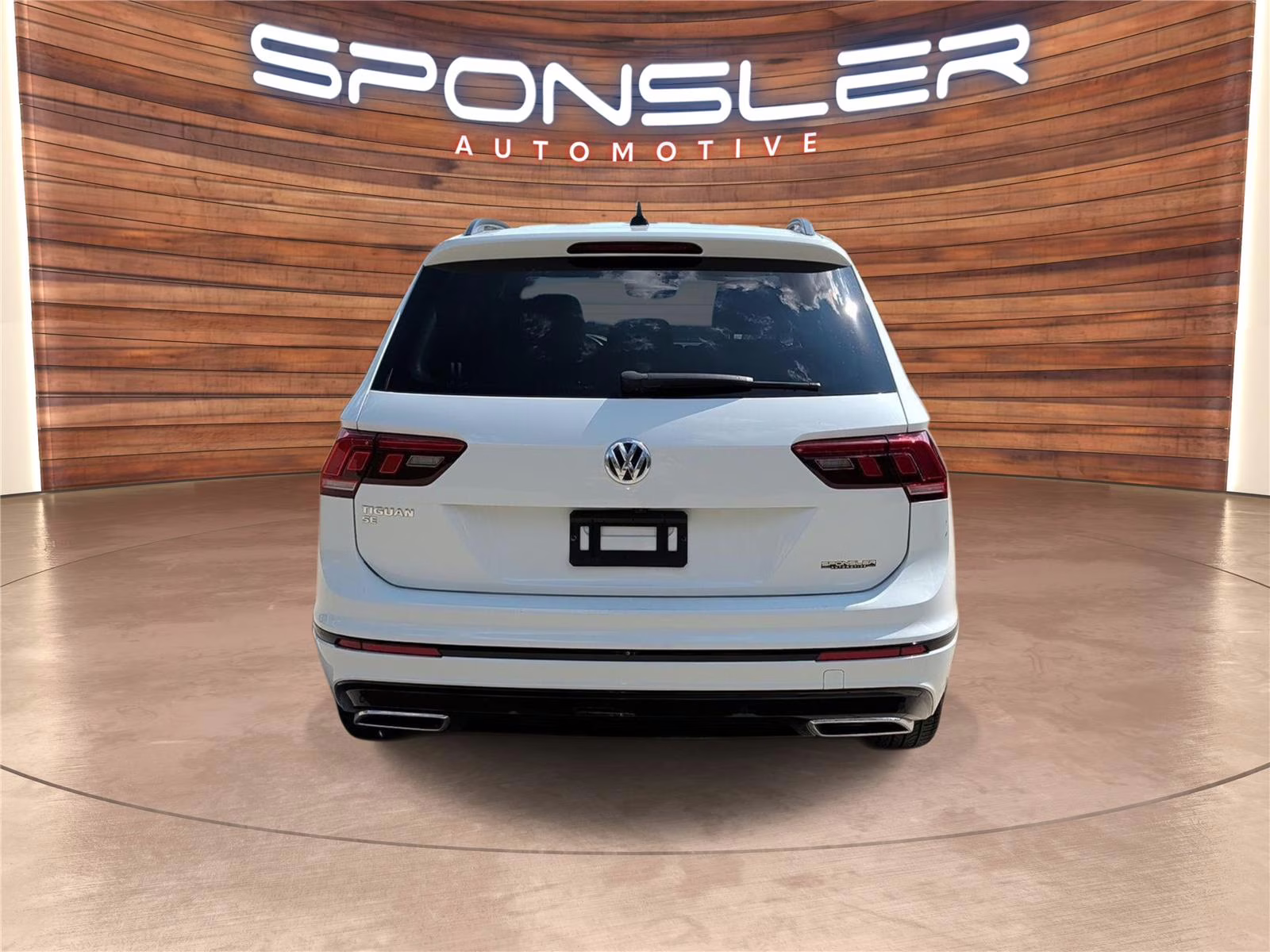 2021 Pure White Volkswagen Tiguan SE R-Line Black FWD SUV
