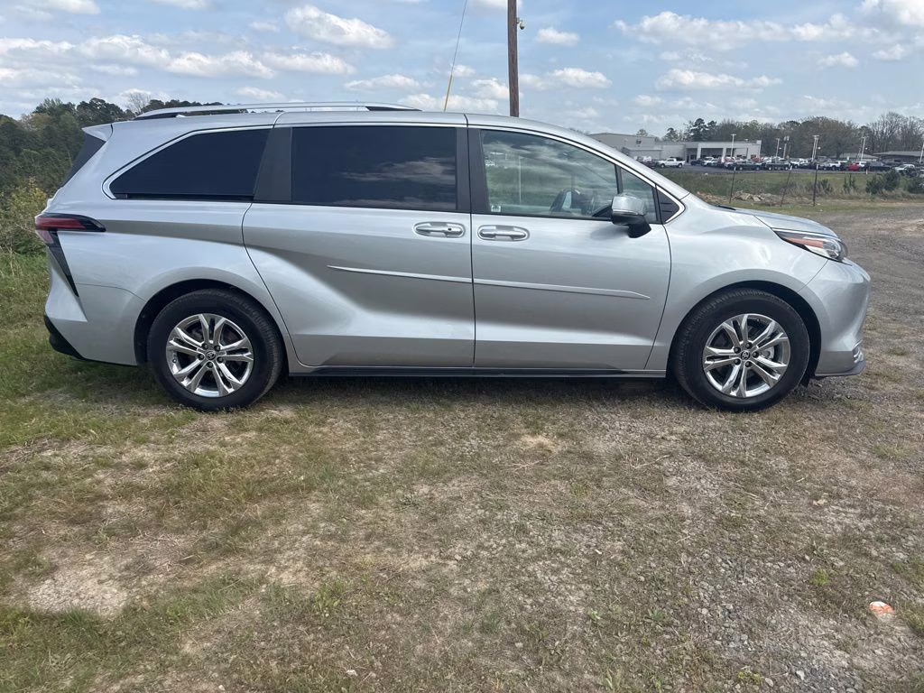 2023 Celestial Silver Metallic Toyota Sienna Platinum AWD Van