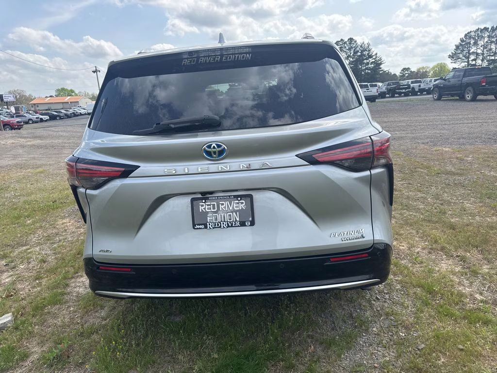2023 Celestial Silver Metallic Toyota Sienna Platinum AWD Van