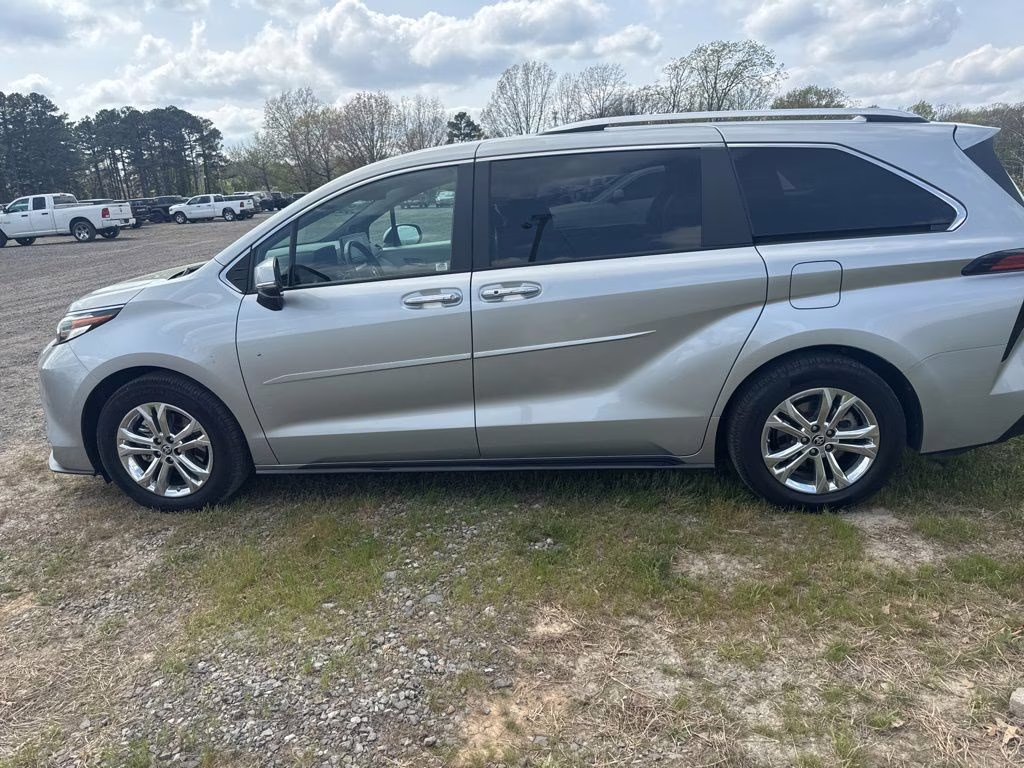 2023 Celestial Silver Metallic Toyota Sienna Platinum AWD Van