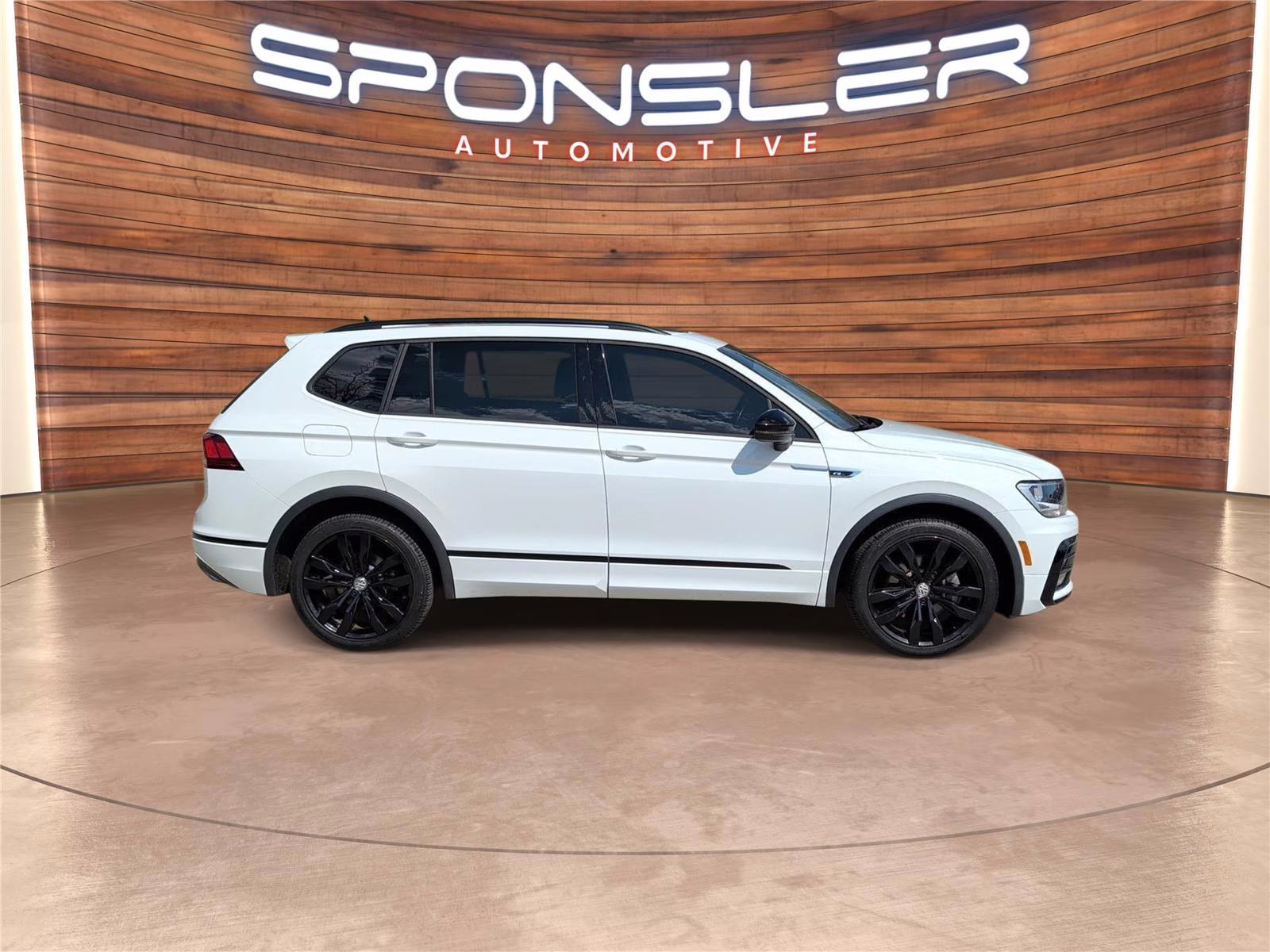 2021 Pure White Volkswagen Tiguan SE R-Line Black FWD SUV