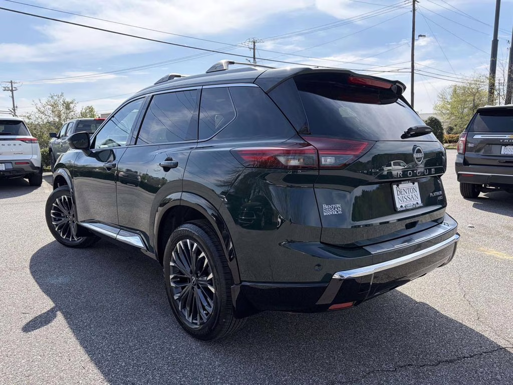 2026 Obsidian Green Nissan Rogue Platinum AWD SUV