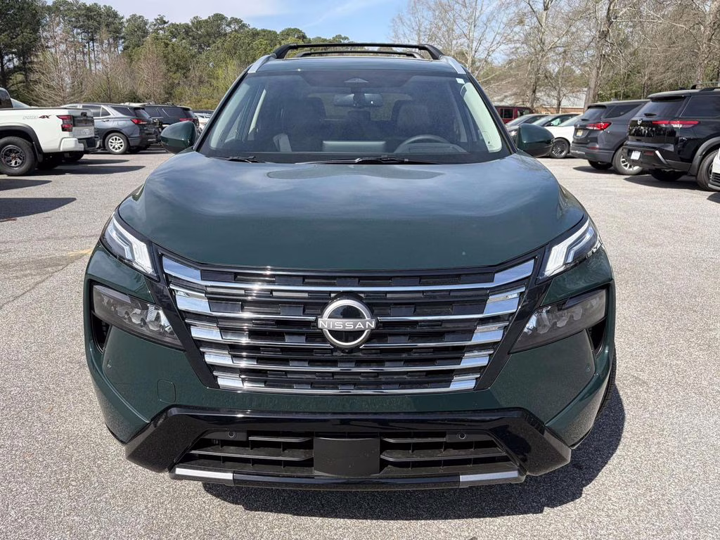 2026 Obsidian Green Nissan Rogue Platinum AWD SUV