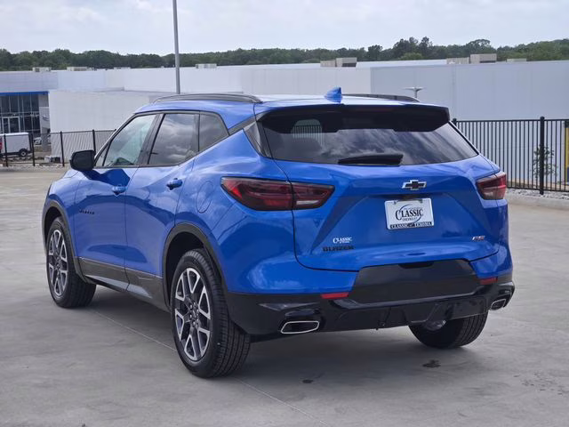 2025 Riptide Blue Metallic Chevrolet Blazer RS FWD SUV