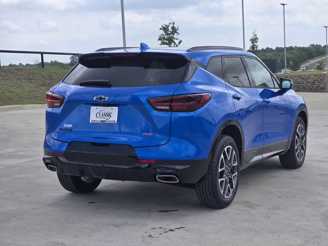 2025 Riptide Blue Metallic Chevrolet Blazer RS FWD SUV