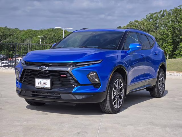 2025 Riptide Blue Metallic Chevrolet Blazer RS AWD SUV