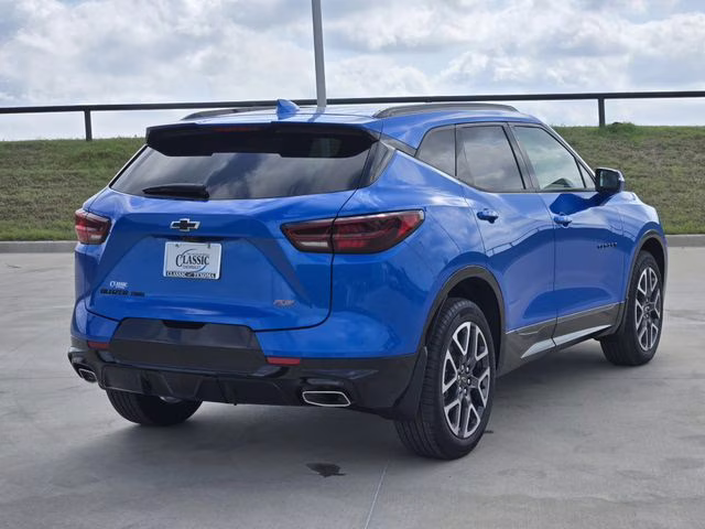 2025 Riptide Blue Metallic Chevrolet Blazer RS AWD SUV