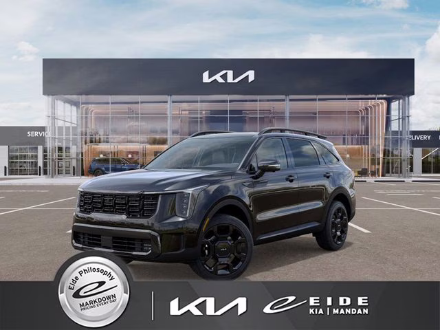2026 Ebony Black Kia Sorento X-Line SX Prestige AWD SUV