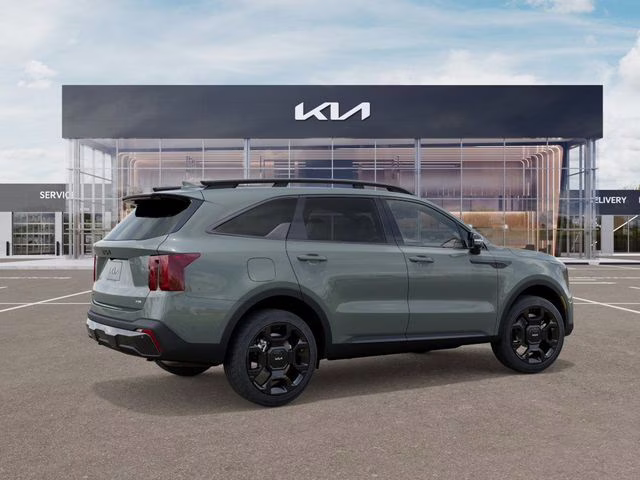 2026 Cityscape Green Kia Sorento Plug-In Hybrid X-Line SX-Prestige AWD SUV