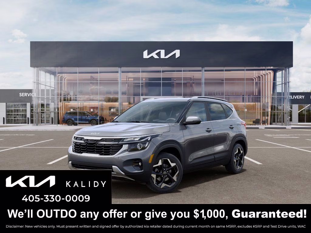 2026 Steel Gray Kia Seltos EX FWD SUV