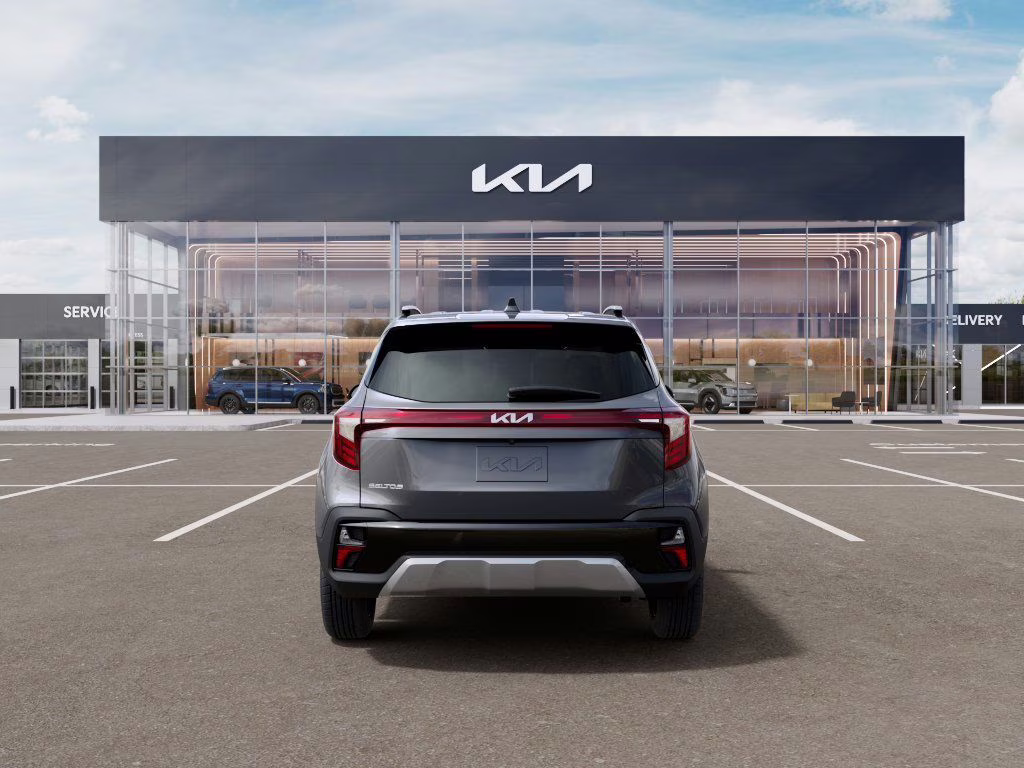 2026 Steel Gray Kia Seltos EX FWD SUV