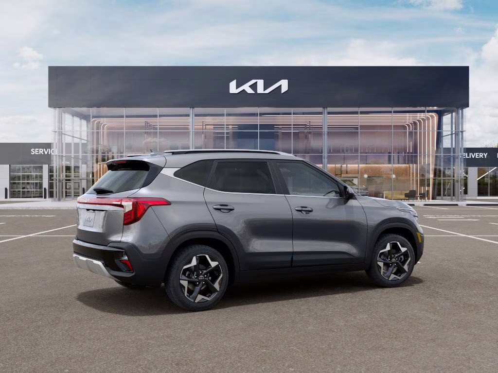 2026 Steel Gray Kia Seltos EX FWD SUV