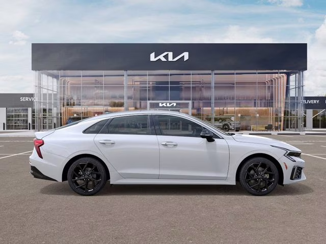 2026 Snow White Pearl Kia K5 GT-Line AWD Sedan