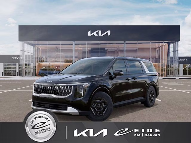 2026 Aurora Black Pearl Kia Carnival LXS FWD Van