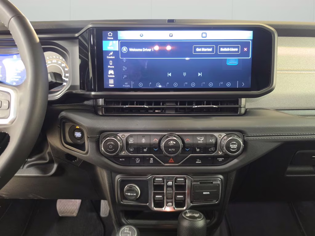 2025 Bright White Clearcoat Jeep Wrangler Sahara 4X4 SUV