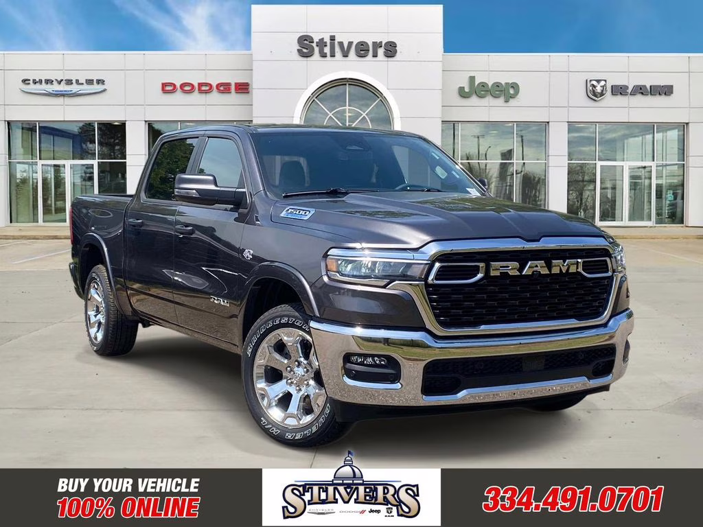 2026 Granite Crystal Metallic Clearcoat Ram 1500 Big Horn/Lone Star 4X4 Truck