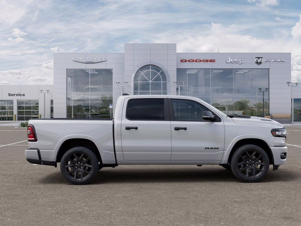 2026 Ivory White Tri-Coat Pearlcoat Ram 1500 Laramie 4X4 Truck