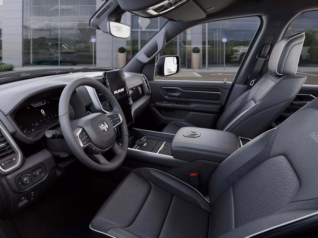 2026 Ivory White Tri-Coat Pearlcoat Ram 1500 Laramie 4X4 Truck