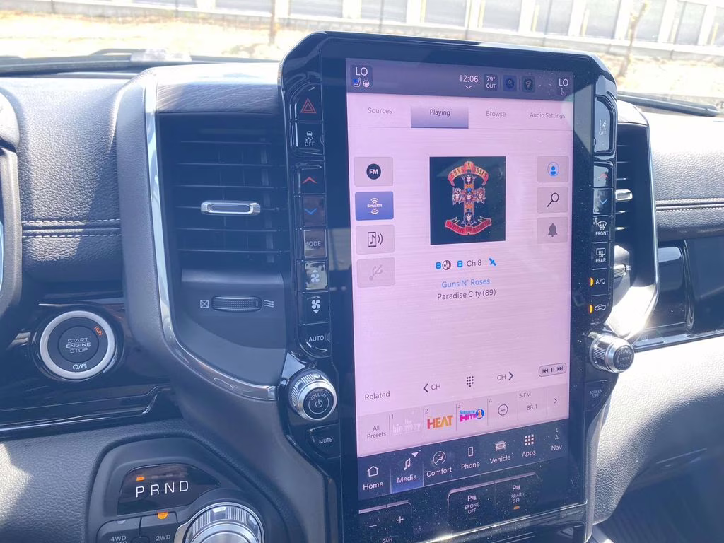 2026 Ivory White Tri-Coat Pearlcoat Ram 1500 Laramie 4X4 Truck