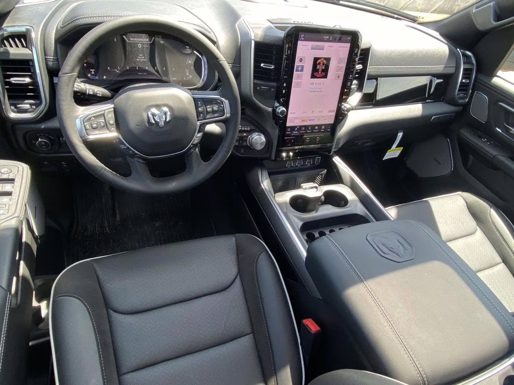 2026 Ivory White Tri-Coat Pearlcoat Ram 1500 Laramie 4X4 Truck