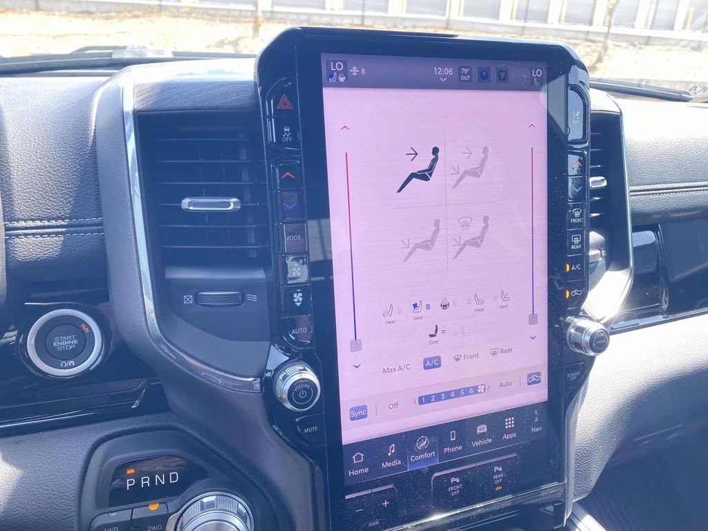 2026 Ivory White Tri-Coat Pearlcoat Ram 1500 Laramie 4X4 Truck