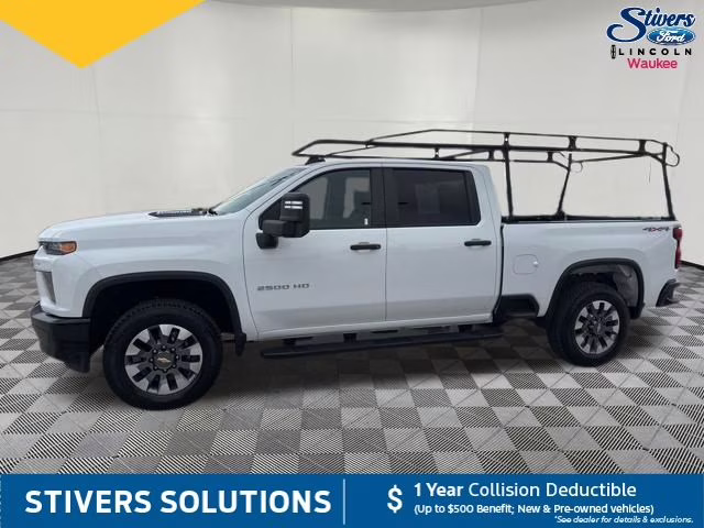 2022 Summit White Chevrolet Silverado 2500HD Custom 4X4 Truck