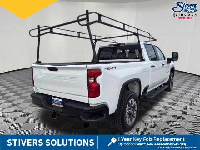 2022 Summit White Chevrolet Silverado 2500HD Custom 4X4 Truck