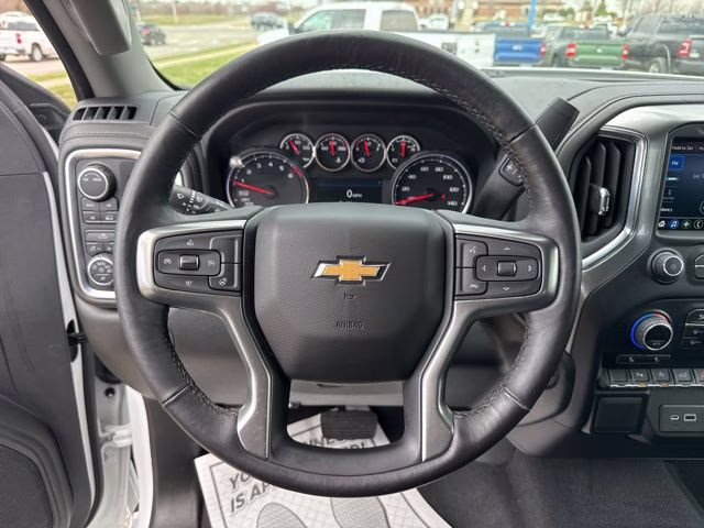 2022 Summit White Chevrolet Silverado 1500 LTD LT 4X4 Truck