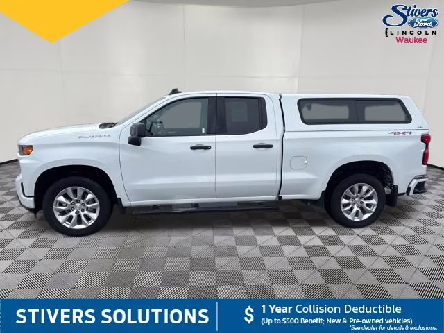 2020 Summit White Chevrolet Silverado 1500 Custom 4X4 Truck