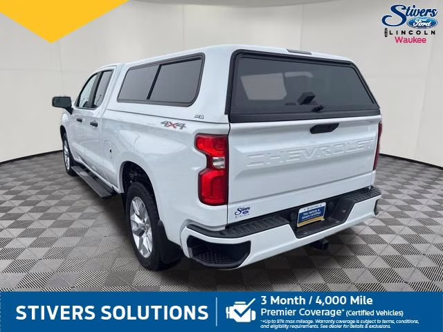 2020 Summit White Chevrolet Silverado 1500 Custom 4X4 Truck
