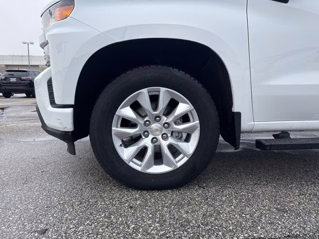 2020 Summit White Chevrolet Silverado 1500 Custom 4X4 Truck