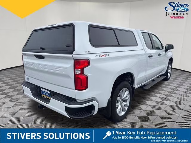 2020 Summit White Chevrolet Silverado 1500 Custom 4X4 Truck