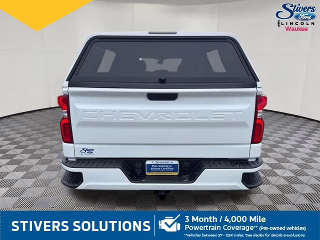 2020 Summit White Chevrolet Silverado 1500 Custom 4X4 Truck