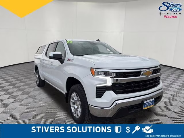 2023 Summit White Chevrolet Silverado 1500 LT 4X4 Truck