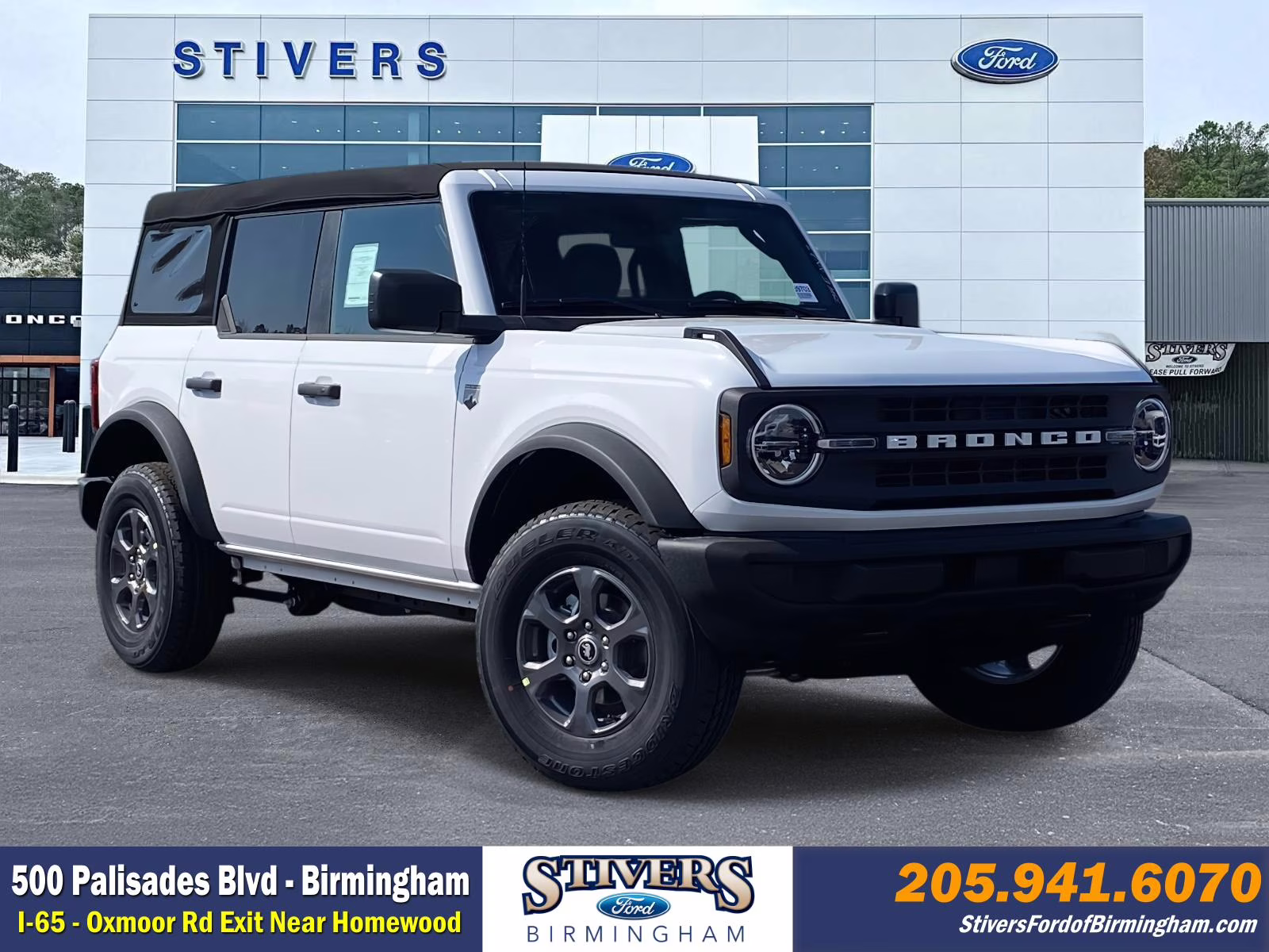 2026 Oxford White Ford Bronco Big Bend 4X4 SUV