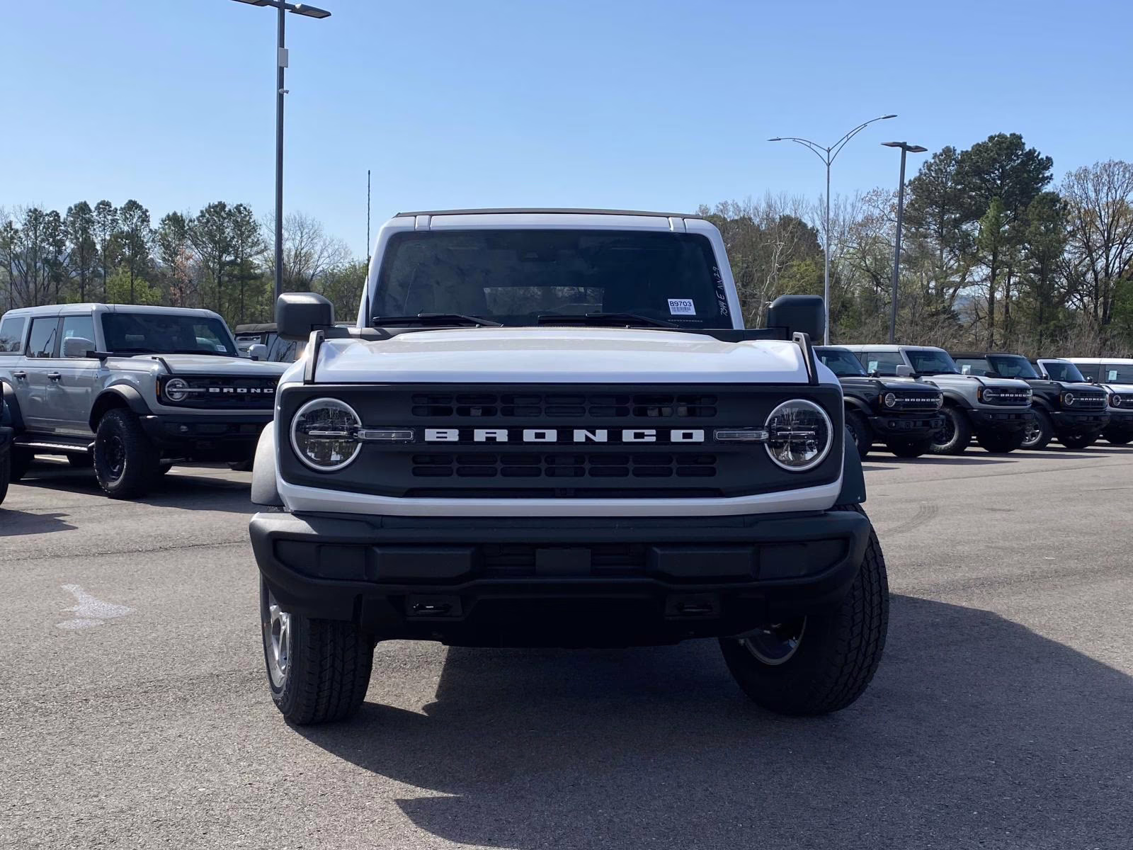 2026 Oxford White Ford Bronco Big Bend 4X4 SUV