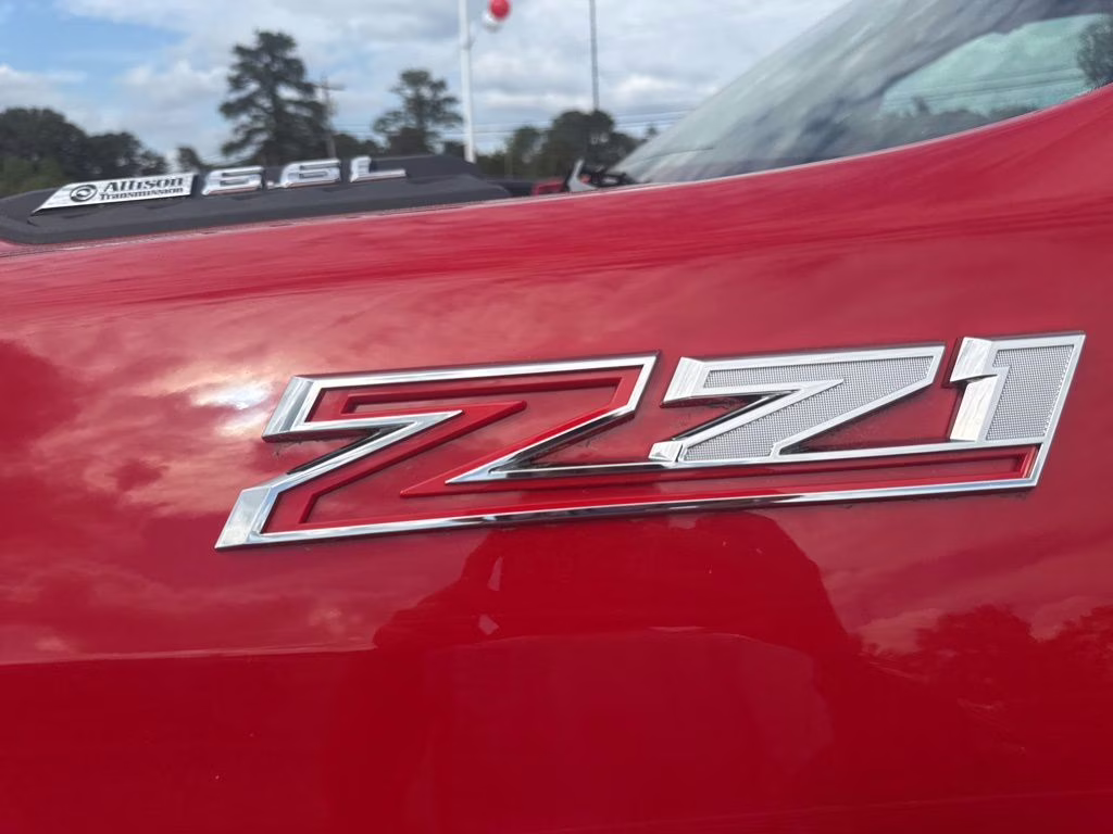 2025 Red Hot Chevrolet Silverado Custom 4X4 Truck