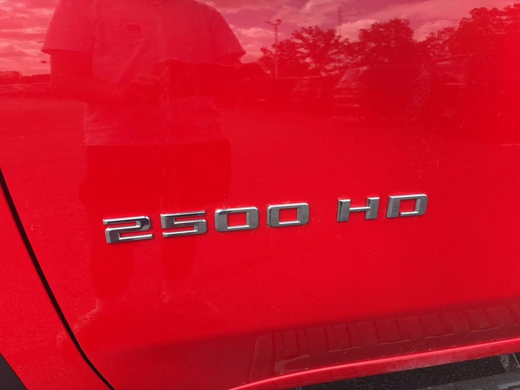 2025 Red Hot Chevrolet Silverado Custom 4X4 Truck
