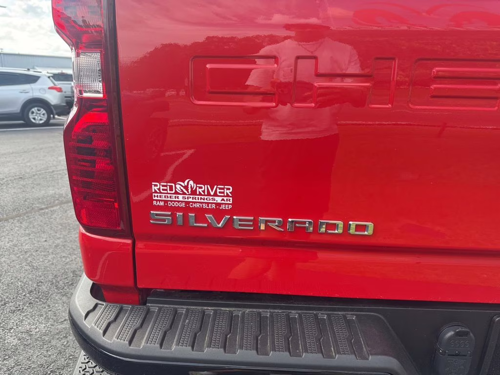 2025 Red Hot Chevrolet Silverado Custom 4X4 Truck