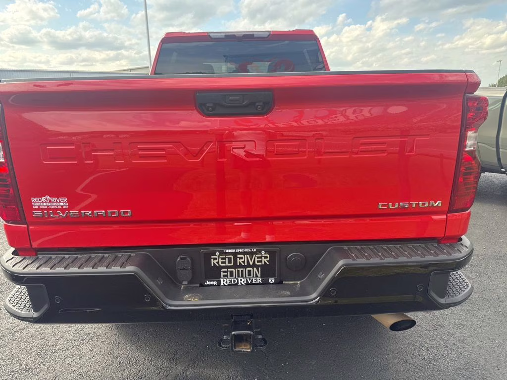 2025 Red Hot Chevrolet Silverado Custom 4X4 Truck