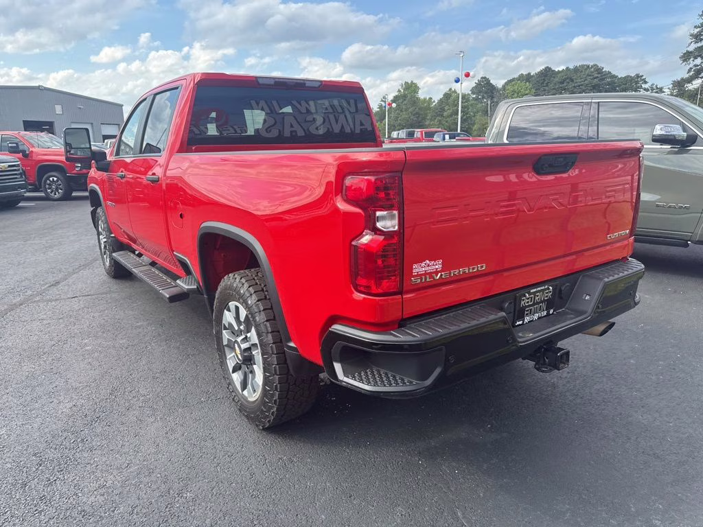 2025 Red Hot Chevrolet Silverado Custom 4X4 Truck
