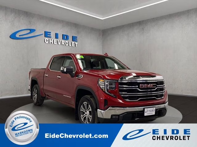 2024 Volcanic Red Tintcoat GMC Sierra 1500 SLT 4X4 Truck