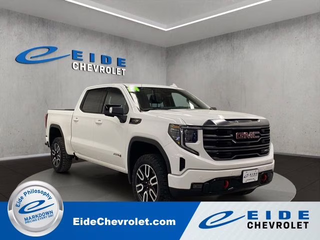 2024 Summit White GMC Sierra 1500 AT4 4X4 Truck